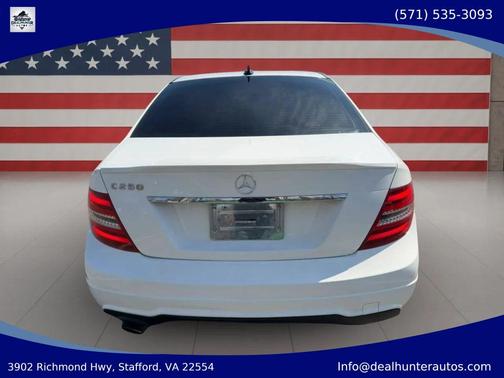 White 2013 Mercedes-Benz C-Class Luxury