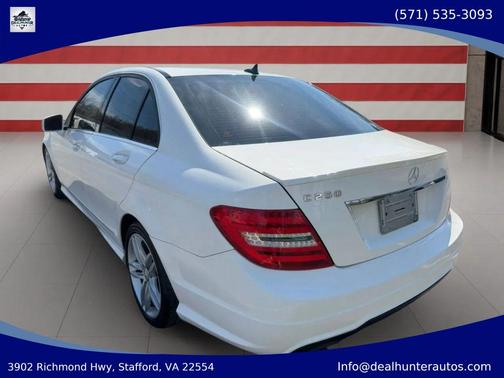 White 2013 Mercedes-Benz C-Class Luxury