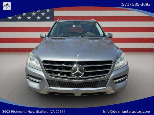 Gray 2012 Mercedes-Benz M-Class 4MATIC