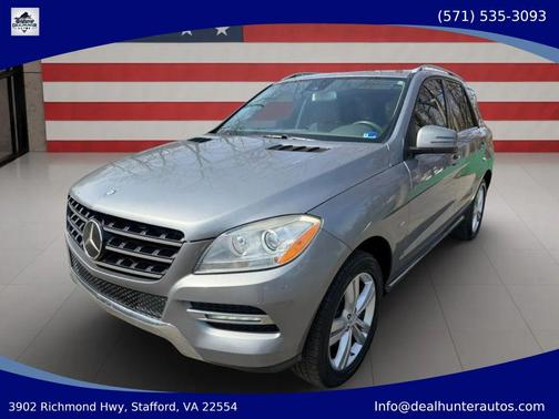 Gray 2012 Mercedes-Benz M-Class 4MATIC