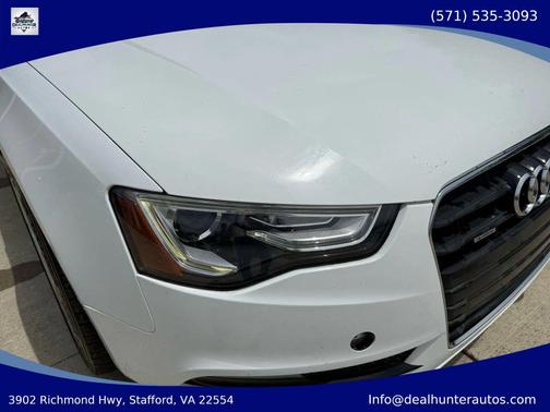 White 2013 Audi A5 2.0T Premium Plus