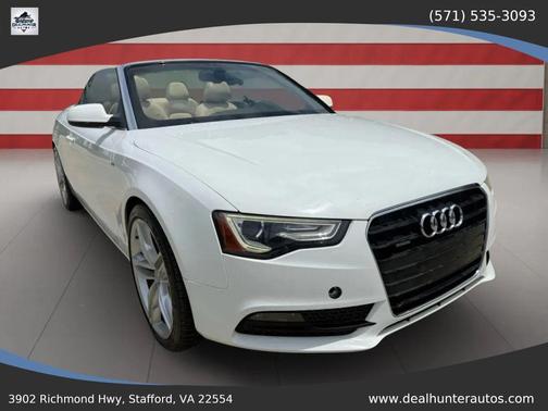 White 2013 Audi A5 2.0T Premium Plus