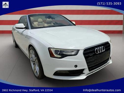 White 2013 Audi A5 2.0T Premium Plus