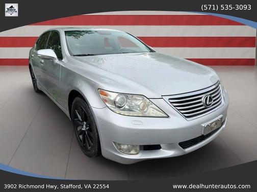 Silver 2010 Lexus LS 460 Base