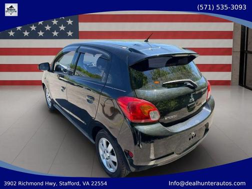 Mystic Black 2015 Mitsubishi Mirage ES