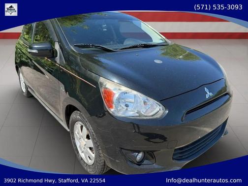 Mystic Black 2015 Mitsubishi Mirage ES