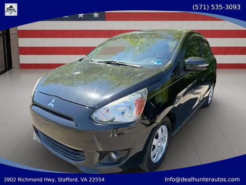 Mystic Black 2015 Mitsubishi Mirage ES