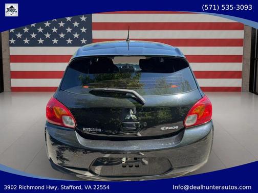 Mystic Black 2015 Mitsubishi Mirage ES