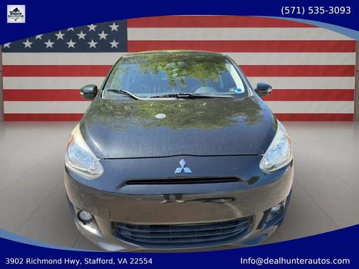 Mystic Black 2015 Mitsubishi Mirage ES