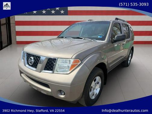 Gold 2007 Nissan Pathfinder S