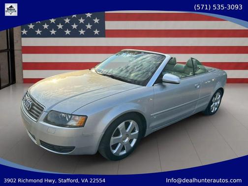 Silver 2006 Audi A4 3.0 Cabriolet quattro