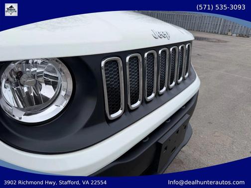 Alpine White 2016 Jeep Renegade Sport