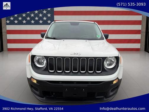 Alpine White 2016 Jeep Renegade Sport