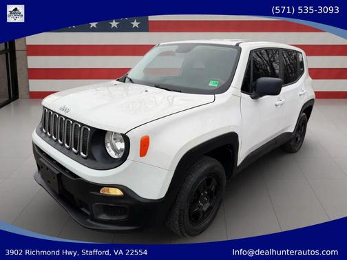 Alpine White 2016 Jeep Renegade Sport
