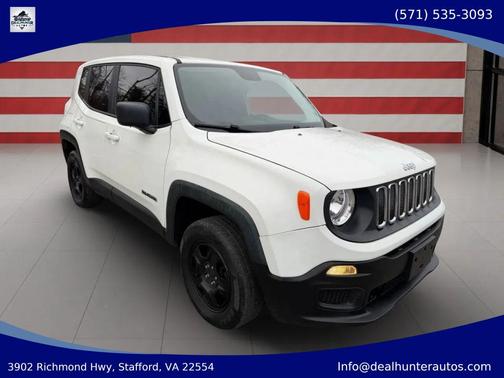 Alpine White 2016 Jeep Renegade Sport