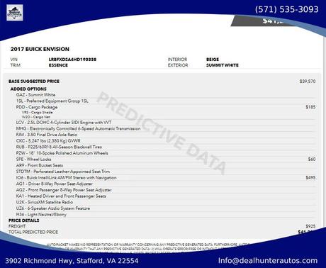 2017 Buick Envision Essence