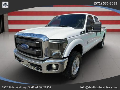 White 2015 Ford F-250 XLT