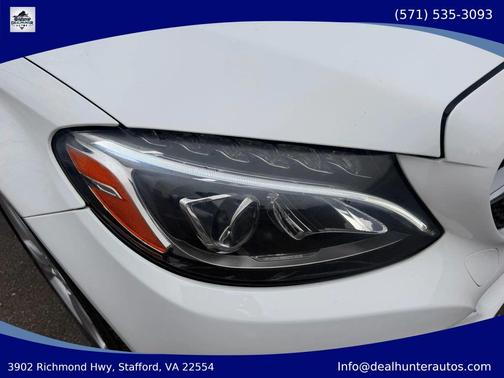 White 2017 Mercedes-Benz C-Class C 300 Coupe 2D