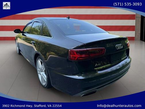 Black 2016 Audi A6 2.0T Premium Plus