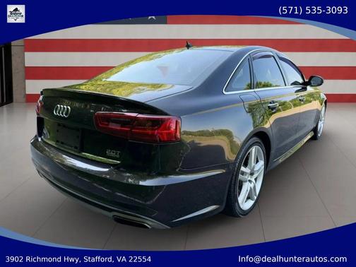 Black 2016 Audi A6 2.0T Premium Plus