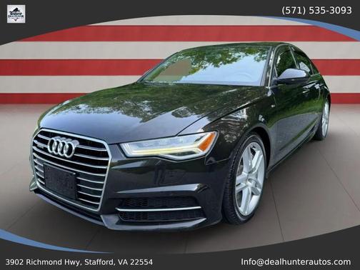 Black 2016 Audi A6 2.0T Premium Plus