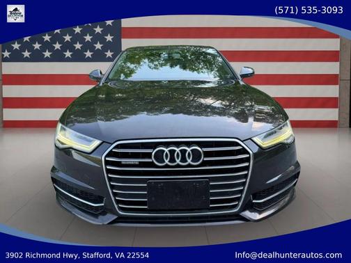 Black 2016 Audi A6 2.0T Premium Plus
