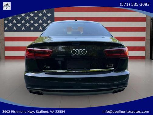 Black 2016 Audi A6 2.0T Premium Plus
