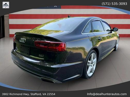 Black 2016 Audi A6 2.0T Premium Plus