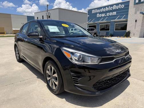 Aurora Black 2023 Kia Rio S