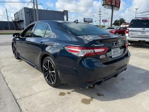 Midnight Black Metallic 2019 Toyota Camry XSE