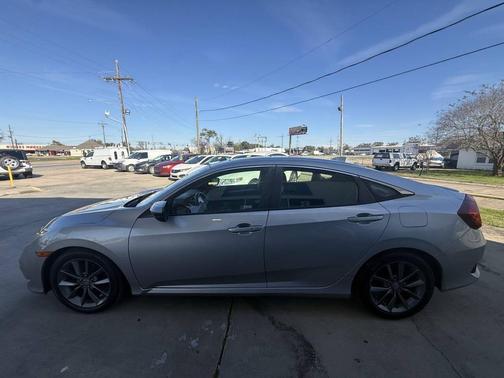 Lunar Silver Metallic 2020 Honda Civic EX
