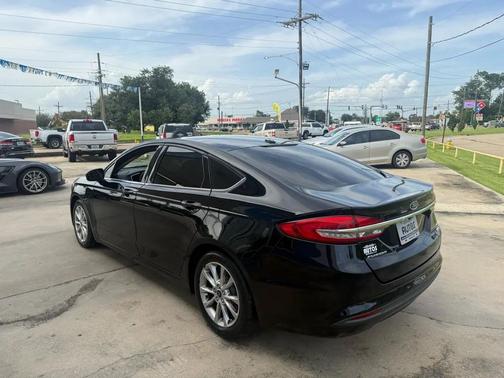 Shadow Black 2017 Ford Fusion SE