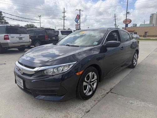 Blue 2018 Honda Civic LX