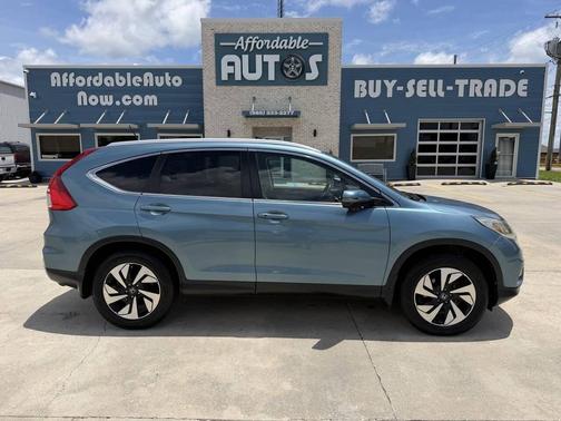 Obsidian Blue Pearl 2016 Honda CR-V Touring