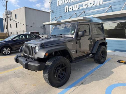 Granite Crystal Metallic Clearcoat 2017 Jeep Wrangler Sport