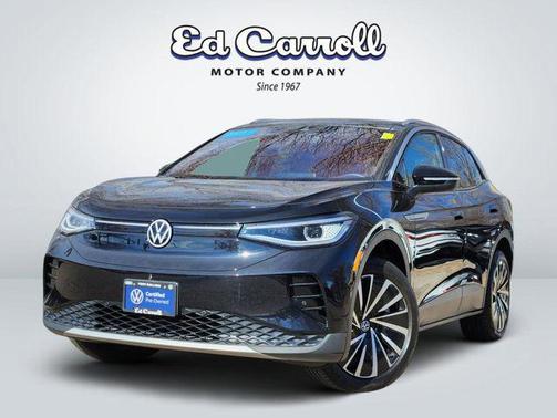 Deep Black Pearl 2023 Volkswagen ID.4 Pro S Plus