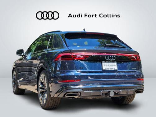 Waitomo Blue Metallic 2026 Audi Q8 55 Premium Plus