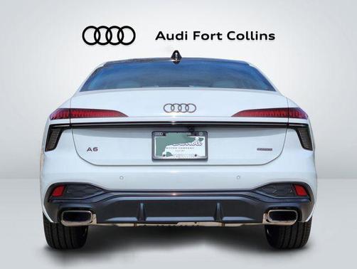 Glacier White Metallic 2026 Audi A6 Premium Plus quattro S tronic