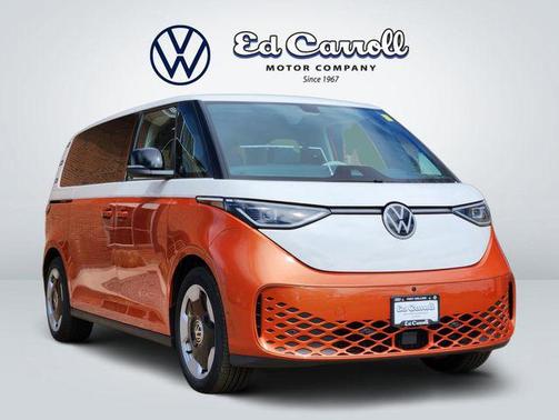 Energetic Orange 2025 Volkswagen ID. Buzz Pro S Plus with 4MOTION