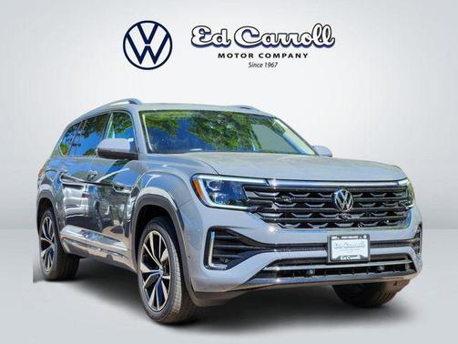 Pure Gray 2026 Volkswagen Atlas 2.0T SEL Premium R-Line 4MOTION