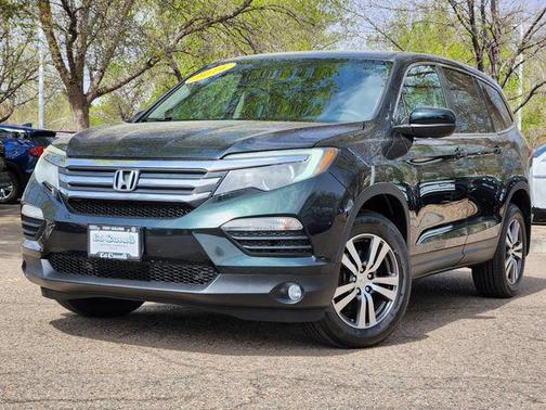 Black Forest Pearl 2016 Honda Pilot EX