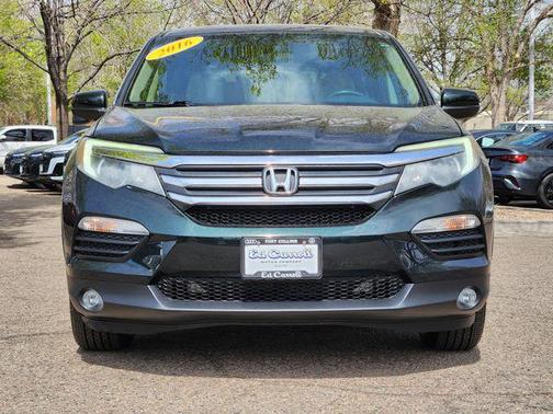 Black Forest Pearl 2016 Honda Pilot EX