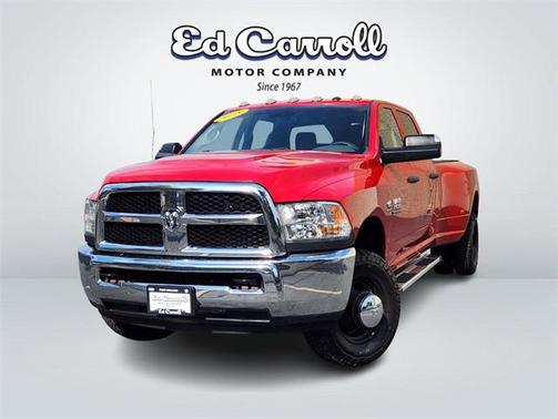 2018 RAM 3500 Tradesman Crew Cab 4x4 8' Box
