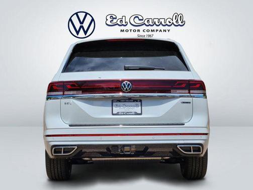 Opal White Pearl 2026 Volkswagen Atlas 2.0T SEL Premium R-Line 4MOTION