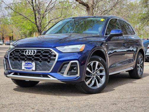 Navarra Blue Metallic 2022 Audi Q5 45 S line Premium