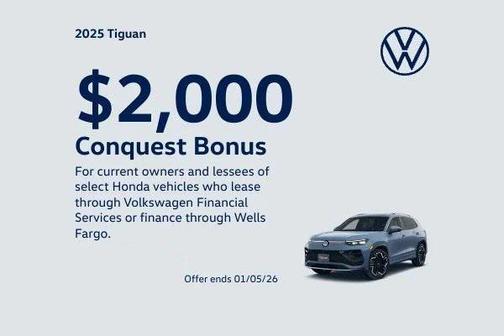 2025 Volkswagen Tiguan 2.0T S 4MOTION