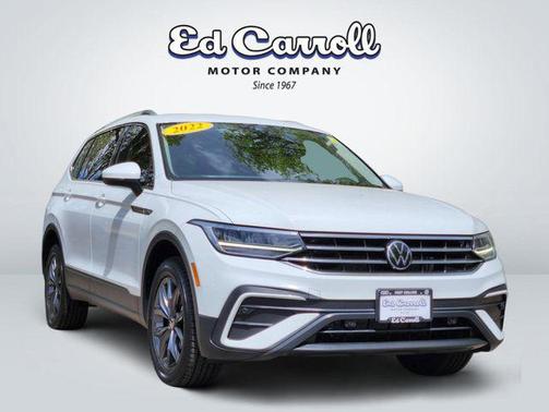 Pure White 2022 Volkswagen Tiguan 2.0T SE 4MOTION