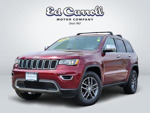 Velvet Red Pearlcoat 2017 Jeep Grand Cherokee Limited