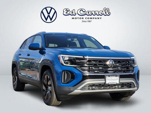 mountain lake blue metallic 2026 Volkswagen Atlas Cross Sport 2.0T SE w/Technology 4MOTION