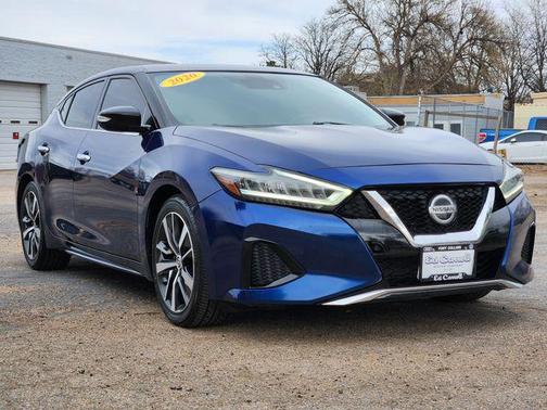 Deep Blue Pearl 2020 Nissan Maxima 3.5 SV